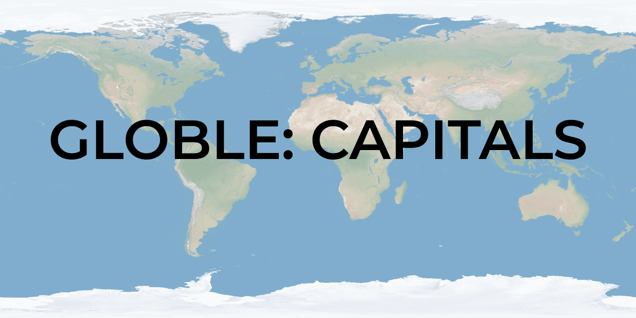 Globle: Capitals