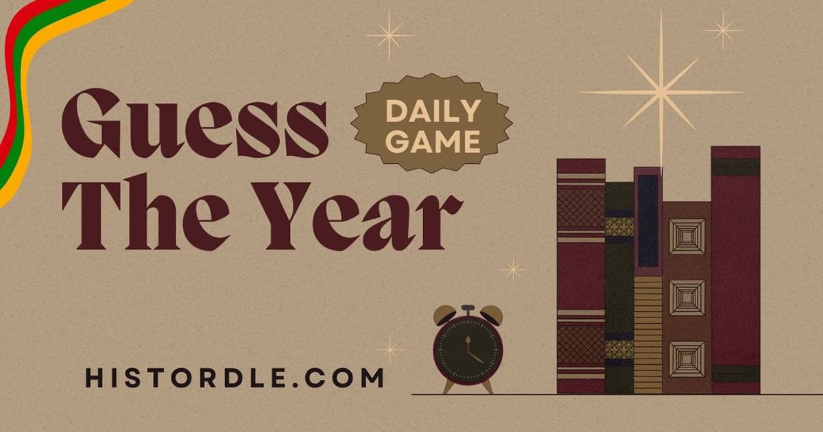 Yeardle - Daily Online History Game - Guess the Year History Trivia