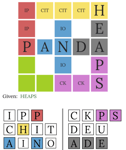 Huewords - A game of words, colors and logic