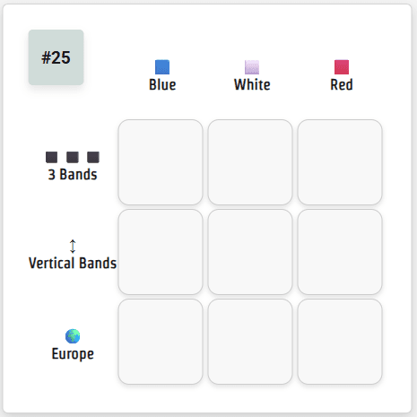 Flagdoku - A Flag Sudoku