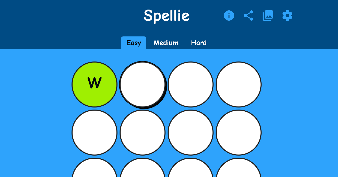Spellie - A daily word game for young spellers