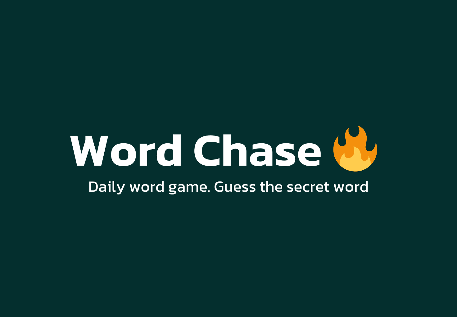 Word Sprint | Guess the secret word