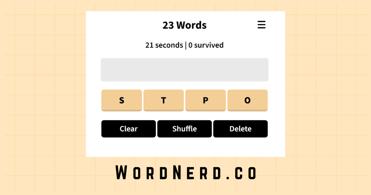 23 Words