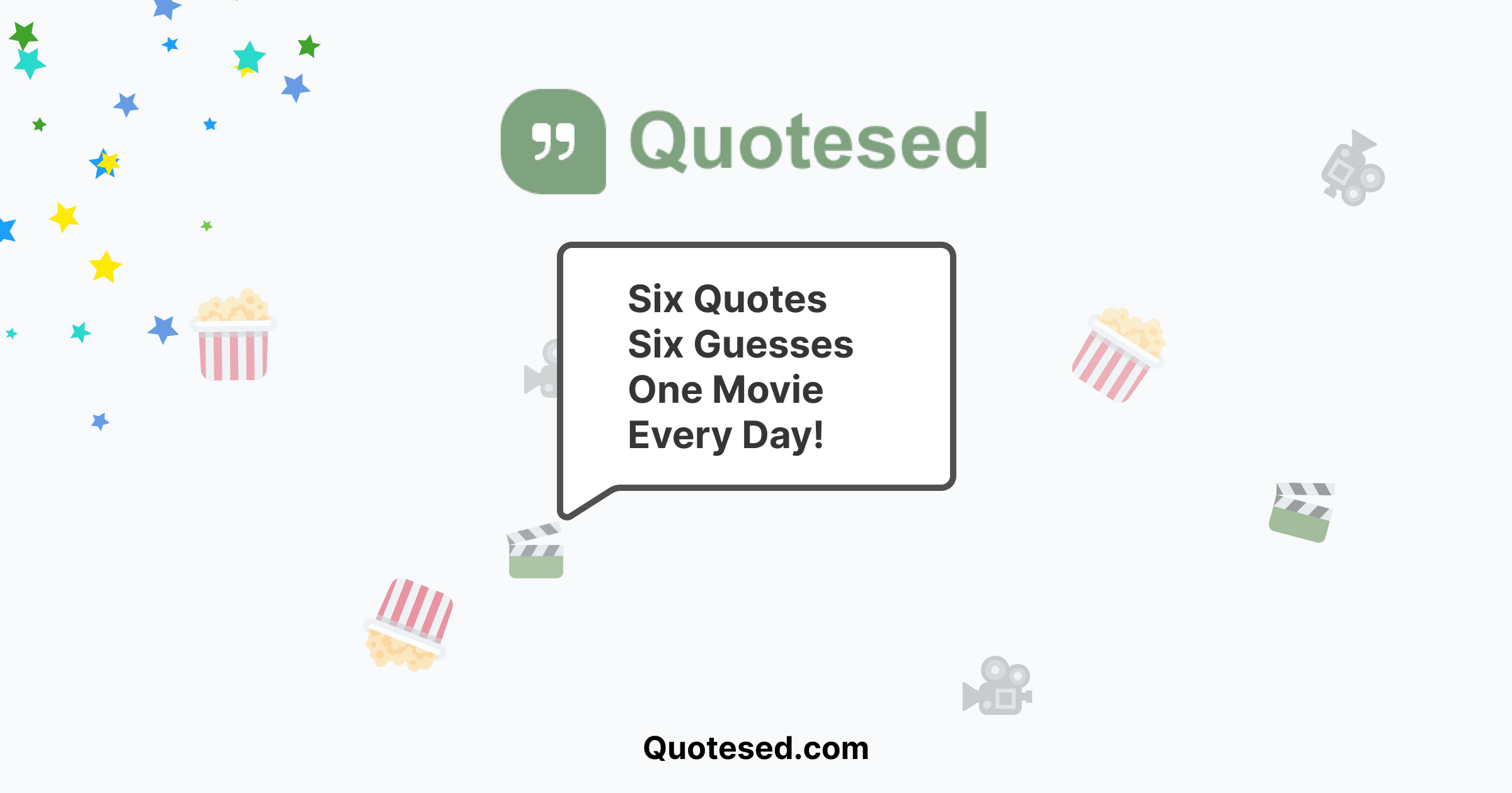 Quotesed - The daily movie quote game